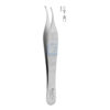 GDC Adson Curved 1x2 12cm Tissue Forcep TP44