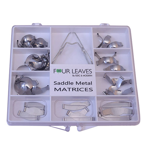 Four Leaves Saddle Contoured Metal Matrices