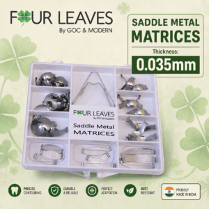 Four Leaves Saddle metal Matrices