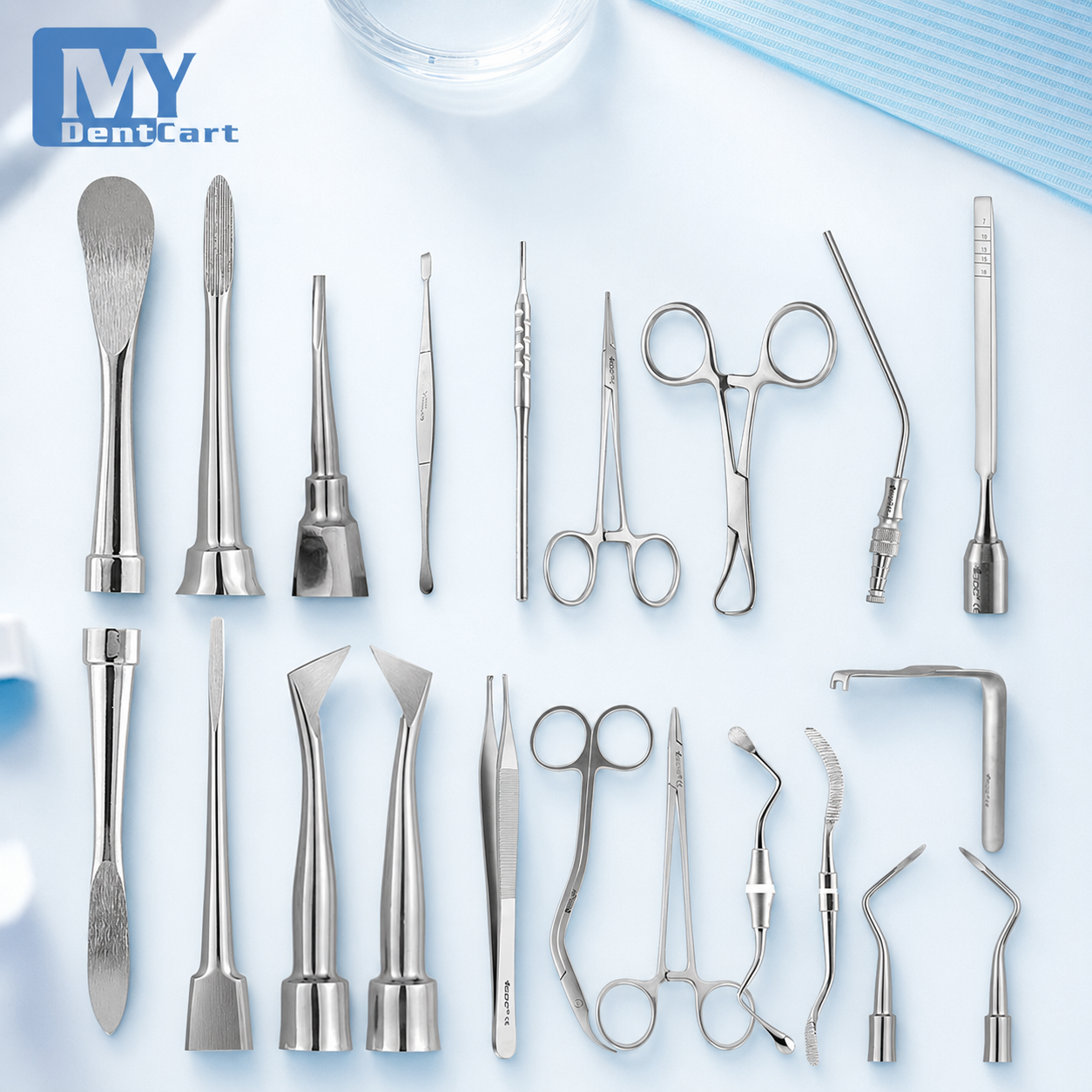 GDC Oral Surgery Impaction Kit set of 22 Pcs